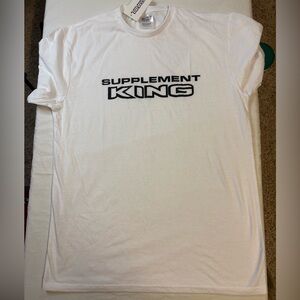 NWT Supplement King White Short Sleeve Tee